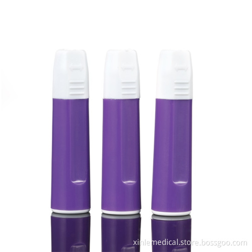 Best price disposable safety contact-activated lancet 28G